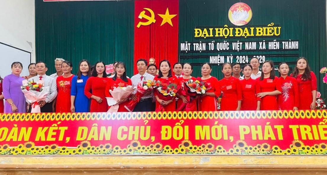 Hiền Thành Đại hội Mặt trận Tổ quốc Việt Nam xã , nhiệm kỳ 2024 - 2029